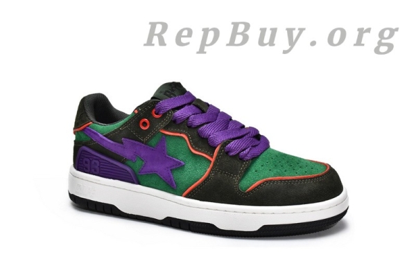 A Bathing Ape Bape Sk8 Sta Low 1G70-191-029 - 图片 9