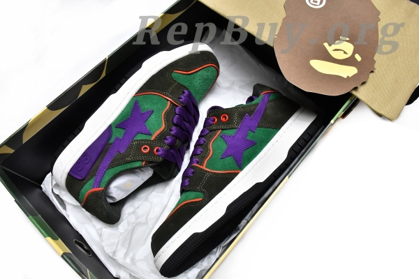 A Bathing Ape Bape Sk8 Sta Low 1G70-191-029 - 图片 19