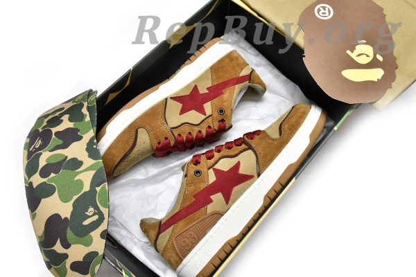 A Bathing Ape Bape Sk8 Sta Low 1G70-191-030 - 图片 20