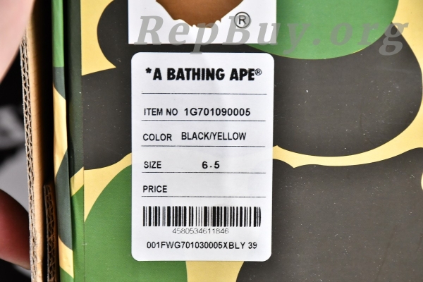 A Bathing Ape Bape Sk8 Sta Low 1G70-191-031 - 图片 19