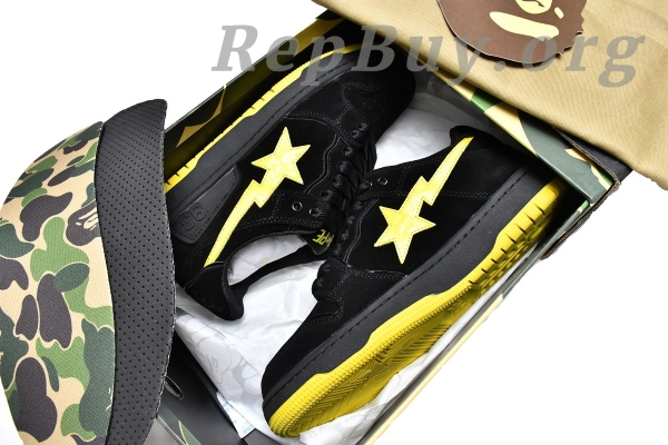A Bathing Ape Bape Sk8 Sta Low 1G70-191-031 - 图片 22