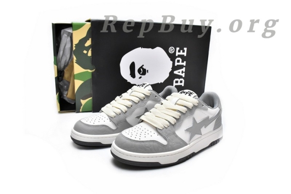 A Bathing Ape Bape Sk8 Sta Low 1G70-191-033 - 图片 21