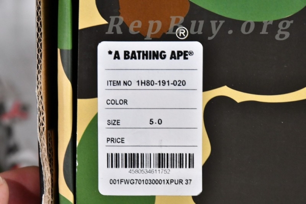 A Bathing Ape Bape Sk8 Sta Low 1H80-191-020 - 图片 19