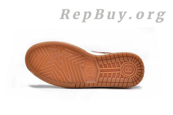 A Bathing Ape Bape Sk8 Sta Low 1I20-191-004 - 图片 4