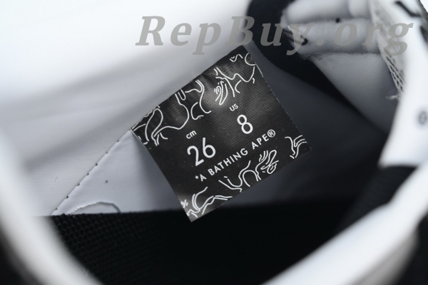 A Bathing Ape Bape Sta #2 Black Patent 0ZXSHW 291 302M - 图片 9