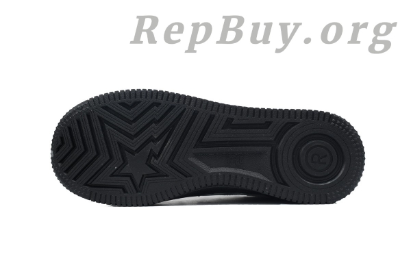 A Bathing Ape Bape Sta #2 Black Patent 0ZXSHW 291 302M - 图片 4