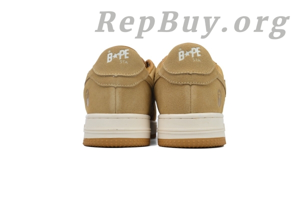 A Bathing Ape Bape Sta Beige Suede 1H70-191-004 - 图片 3