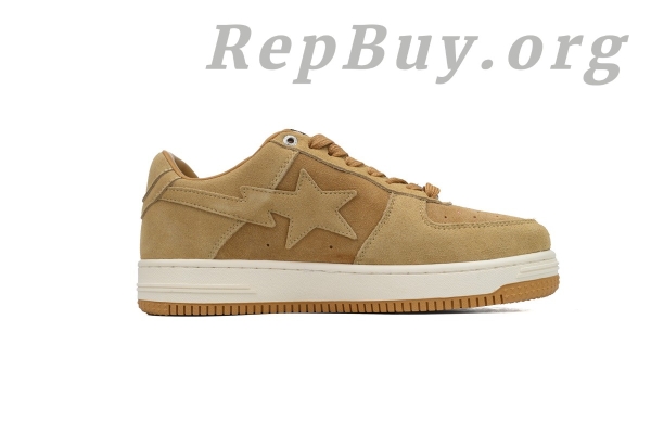 A Bathing Ape Bape Sta Beige Suede 1H70-191-004 - 图片 2