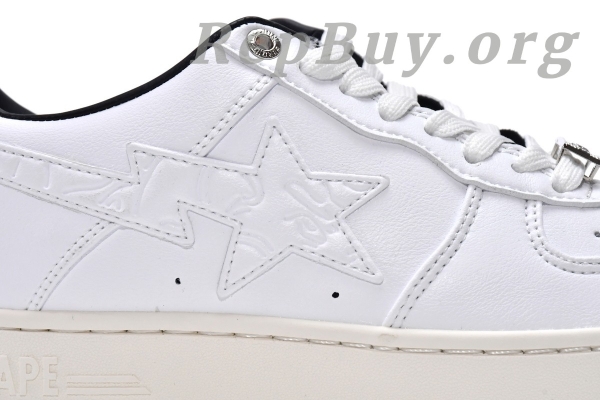 A Bathing Ape Bape Sta Black White Silver 1H70-191-022 - 图片 11