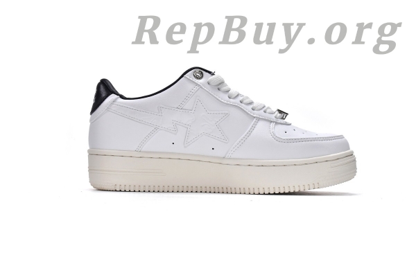 A Bathing Ape Bape Sta Black White Silver 1H70-191-022 - 图片 20