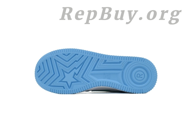 A Bathing Ape Bape Sta Blue-green leather 1H70-191-005 - 图片 4
