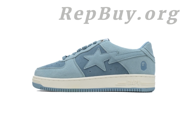 Bape Sta Blue Suede, Bape Sta replica, high quality Bape Sta copy, 1H70-191-004 fake, best Bape Sta knockoff, A Bathing Ape dupes, premium Bape Sta imitation, Bape sneakers replica, Bape Sta Blue Suede rep, luxury Bape copy shoes