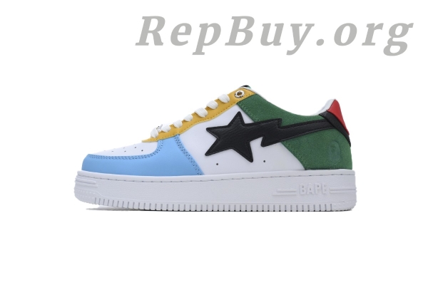 Bape Sta Colorful Mandarin Duck, High Quality Replica Bape Shoes, 1H20-191-048 Bape Sneakers, Best Bape Sta Dupes, A Bathing Ape Replica Sneakers, Bape Sta Mandarin Duck Copy, Affordable Bape Shoes, Premium Replica Bape Sta