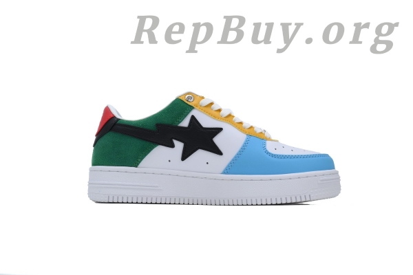 Bape Sta Colorful Mandarin Duck, High Quality Replica Bape Shoes, 1H20-191-048 Bape Sneakers, Best Bape Sta Dupes, A Bathing Ape Replica Sneakers, Bape Sta Mandarin Duck Copy, Affordable Bape Shoes, Premium Replica Bape Sta