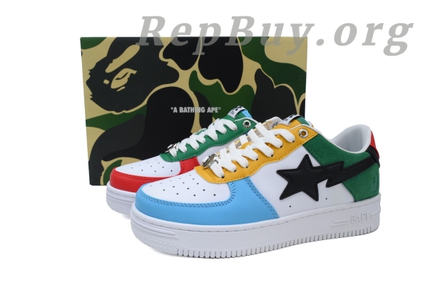 Bape Sta Colorful Mandarin Duck, High Quality Replica Bape Shoes, 1H20-191-048 Bape Sneakers, Best Bape Sta Dupes, A Bathing Ape Replica Sneakers, Bape Sta Mandarin Duck Copy, Affordable Bape Shoes, Premium Replica Bape Sta