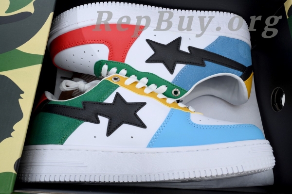 Bape Sta Colorful Mandarin Duck, High Quality Replica Bape Shoes, 1H20-191-048 Bape Sneakers, Best Bape Sta Dupes, A Bathing Ape Replica Sneakers, Bape Sta Mandarin Duck Copy, Affordable Bape Shoes, Premium Replica Bape Sta