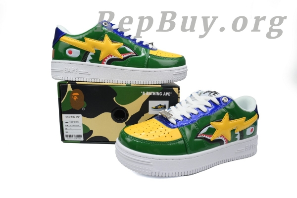 A Bathing Ape Bape Sta Green Shark 1H20-191-013 - 图片 12