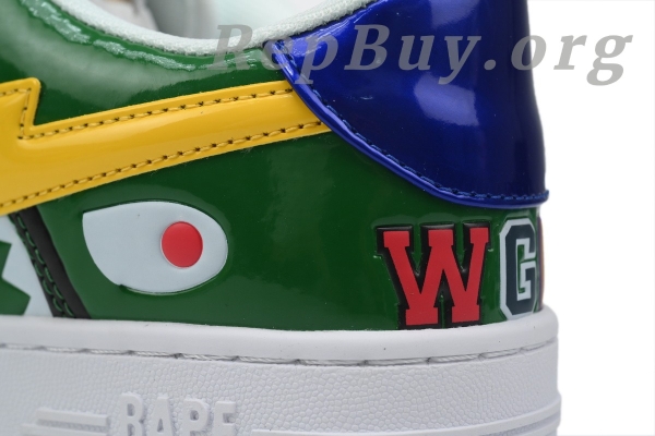 A Bathing Ape Bape Sta Green Shark 1H20-191-013 - 图片 4