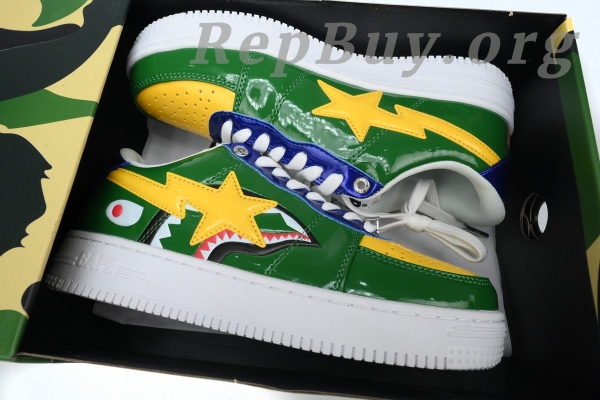 A Bathing Ape Bape Sta Green Shark 1H20-191-013 - 图片 10