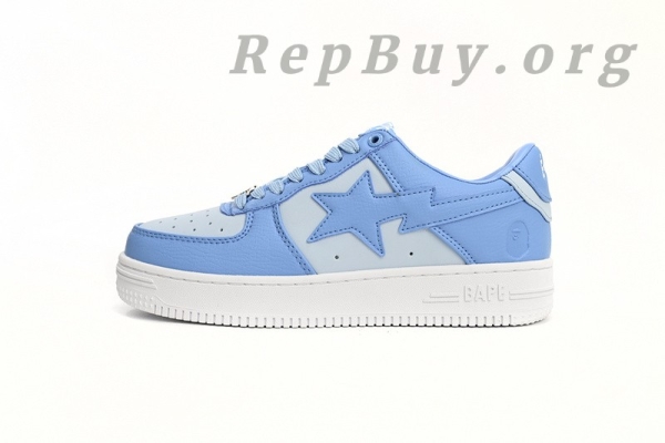 A Bathing Ape Bape Sta Low All Sky Blue OZXSHM-191-006K - Image 2