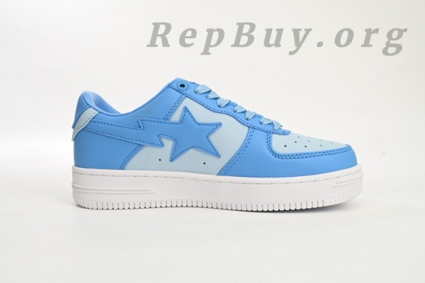 A Bathing Ape Bape Sta Low All Sky Blue OZXSHM-191-006K - Image 3