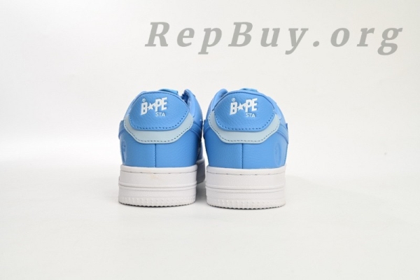 A Bathing Ape Bape Sta Low All Sky Blue OZXSHM-191-006K - Image 4