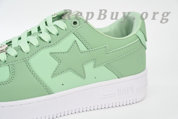 A Bathing Ape Bape Sta Low Apple Green 0ZXSH M191 006K - 图片 8
