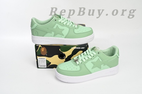 A Bathing Ape Bape Sta Low Apple Green 0ZXSH M191 006K - 图片 15