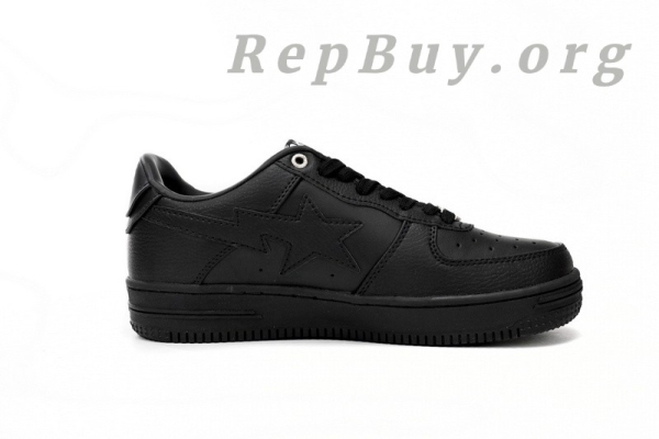A Bathing Ape Bape Sta Low Black 1J30 -191- 013 - 图片 3