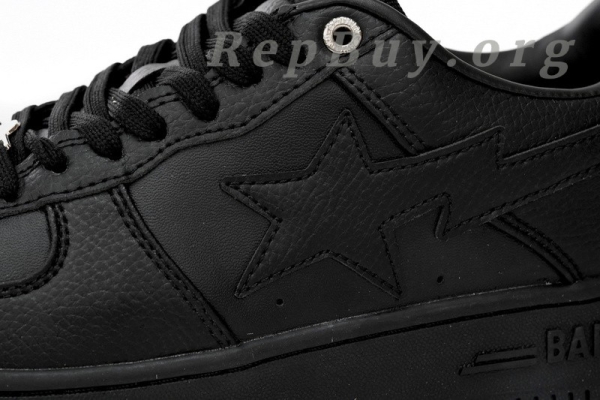 A Bathing Ape Bape Sta Low Black 1J30 -191- 013 - 图片 8