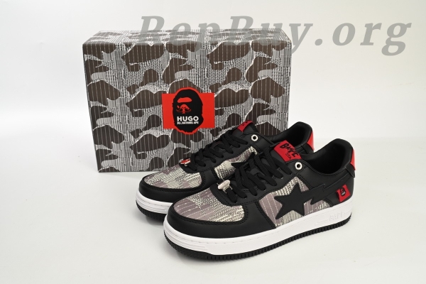 Bape Sta Low Black and Red, Bape Shoes Replica, High Quality Bape Sneakers, Bape Co Branding 7123-191-901, Best Bape Replica, A Bathing Ape Fake Shoes, Premium Bape Sta Low Copy, Bape Black Red Sneakers, Bape Sta Low Dupe, 1:1 Bape Replica