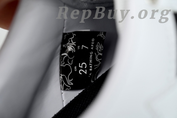Bape Sta Low Black And White, high quality Bape replica, best Bape shoes replica, A Bathing Ape sneakers copy, OZXSH W291 328 replica, 1:1 Bape Sta Low, premium Bape knockoff, perfect Bape shoes duplicate