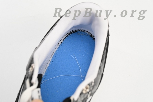 A Bathing Ape Bape Sta Low Black Black Snake Skin 1180 191 009 - Image 8