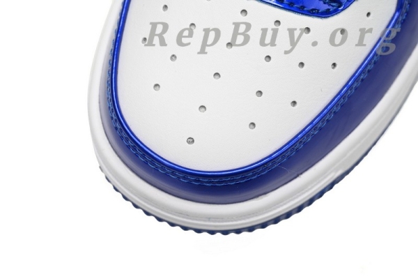 Bape Sta Low Blue and White, Bape Shoes Replica, High Quality Bape Sneakers, Mirror Finish Bape Sta, Bape 1170-191-022, Best Bape Replica Shoes, 1:1 Bape Sta Low, Premium Bape Sneakers Copy