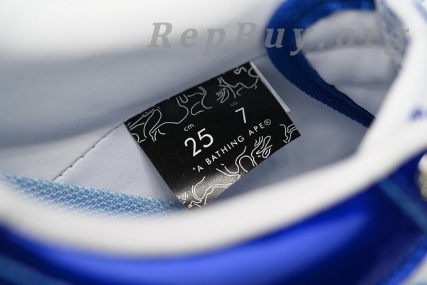 Bape Sta Low Blue and White, Bape Shoes Replica, High Quality Bape Sneakers, Mirror Finish Bape Sta, Bape 1170-191-022, Best Bape Replica Shoes, 1:1 Bape Sta Low, Premium Bape Sneakers Copy