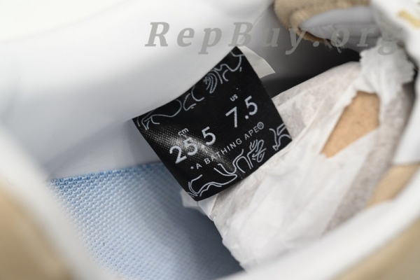 Bape Sta Low, Bape Shoes, Bape Sta Low Brown White, High Quality Replica Bape, Mirror Surface Bape, 1170-191-022, Bape Sneakers, Best Bape Replica, Bape Sta Low Replica, A Bathing Ape Shoes