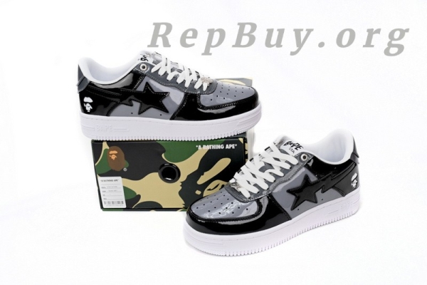 A Bathing Ape Bape Sta Low Color Camo Combo Black 001FWH201046_BLK - Image 13