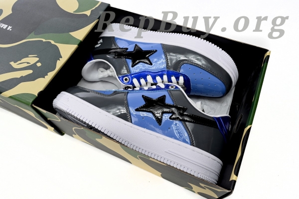 A Bathing Ape Bape Sta Low Color Camo Combo Blue 001FWH201046_BLU - Image 15