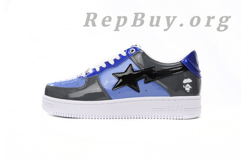Best A Bathing Ape Bape Sta Low Color Camo Combo Blue 001FWH201046_BLU Replica
