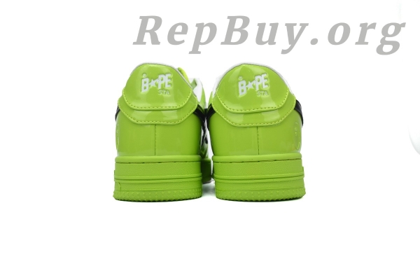 A Bathing Ape Bape Sta Low Green mirror black hook 1H70-101-001 - Image 3