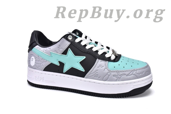 A Bathing Ape Bape Sta Low Grey Green 1H70-191-002 - 图片 12