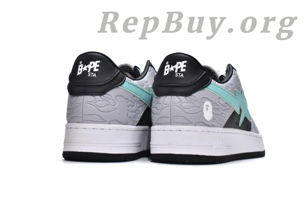A Bathing Ape Bape Sta Low Grey Green 1H70-191-002 - 图片 18