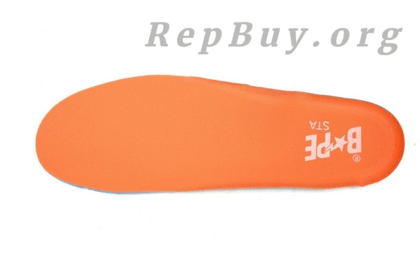 Bape Sta Low Grey Orange Red, Bape Shoes Replica, High Quality Bape Sneakers, 1H70-291-002 Reps, Best Bape Sta Copy, A Bathing Ape Fake Shoes, Premium Bape Replica