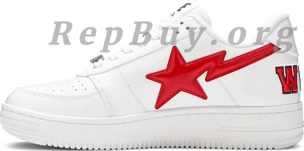 A Bathing Ape Bape Sta Low Shark White 1H30-191-012-WHT - Image 2