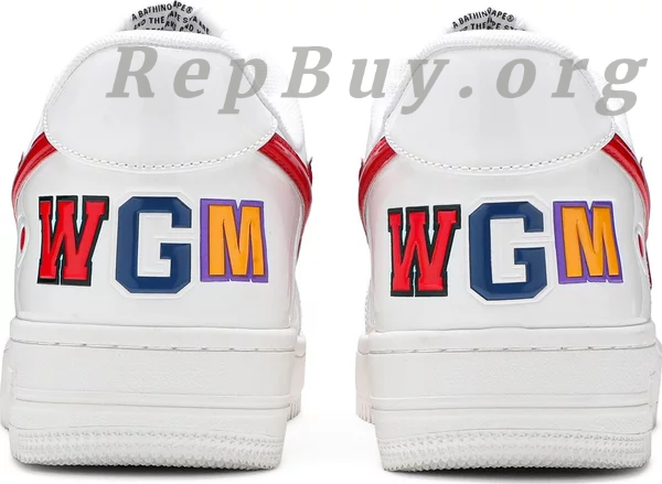 A Bathing Ape Bape Sta Low Shark White 1H30-191-012-WHT - Image 5