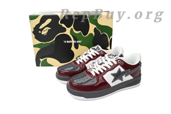 A Bathing Ape Bape Sta Low Sprinkle Red 1180-191-0096 - 图片 14