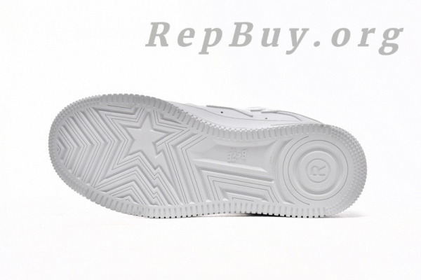 A Bathing Ape Bape Sta Low White 1H70-191-006 - 图片 5