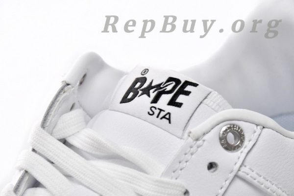 A Bathing Ape Bape Sta Low White 1H70-191-006 - 图片 8