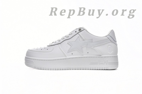 A Bathing Ape Bape Sta Low White 1H70-191-006 - 图片 2