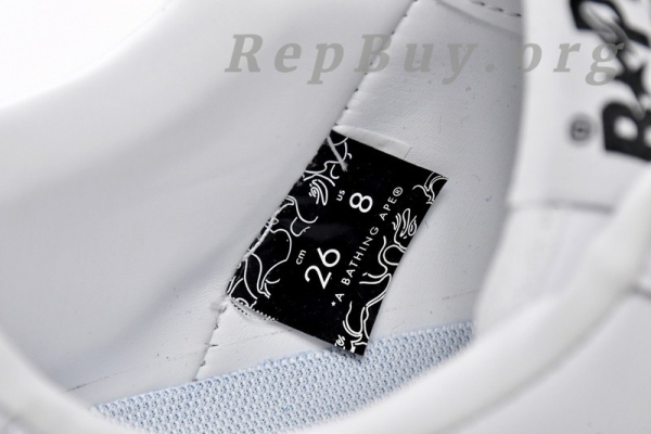 A Bathing Ape Bape Sta Low White 1H70-191-006 - 图片 12
